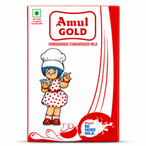 Amul Gold Homogenised Standardised Full Cream Milk