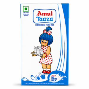 Amul Taaza Homogenised Toned Milk