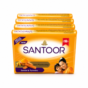 Santoor Skin Moisturising Sandal and Turmeric