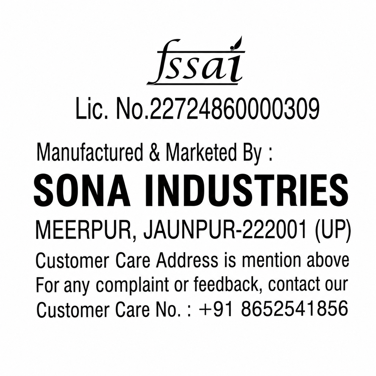 Product detail view
